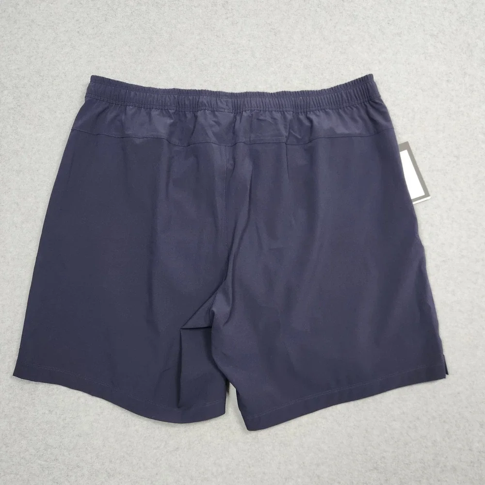 Rhone Swim Trunks Mens XXL R&R Blue True Navy Lined Drawstrings Stretch NEW